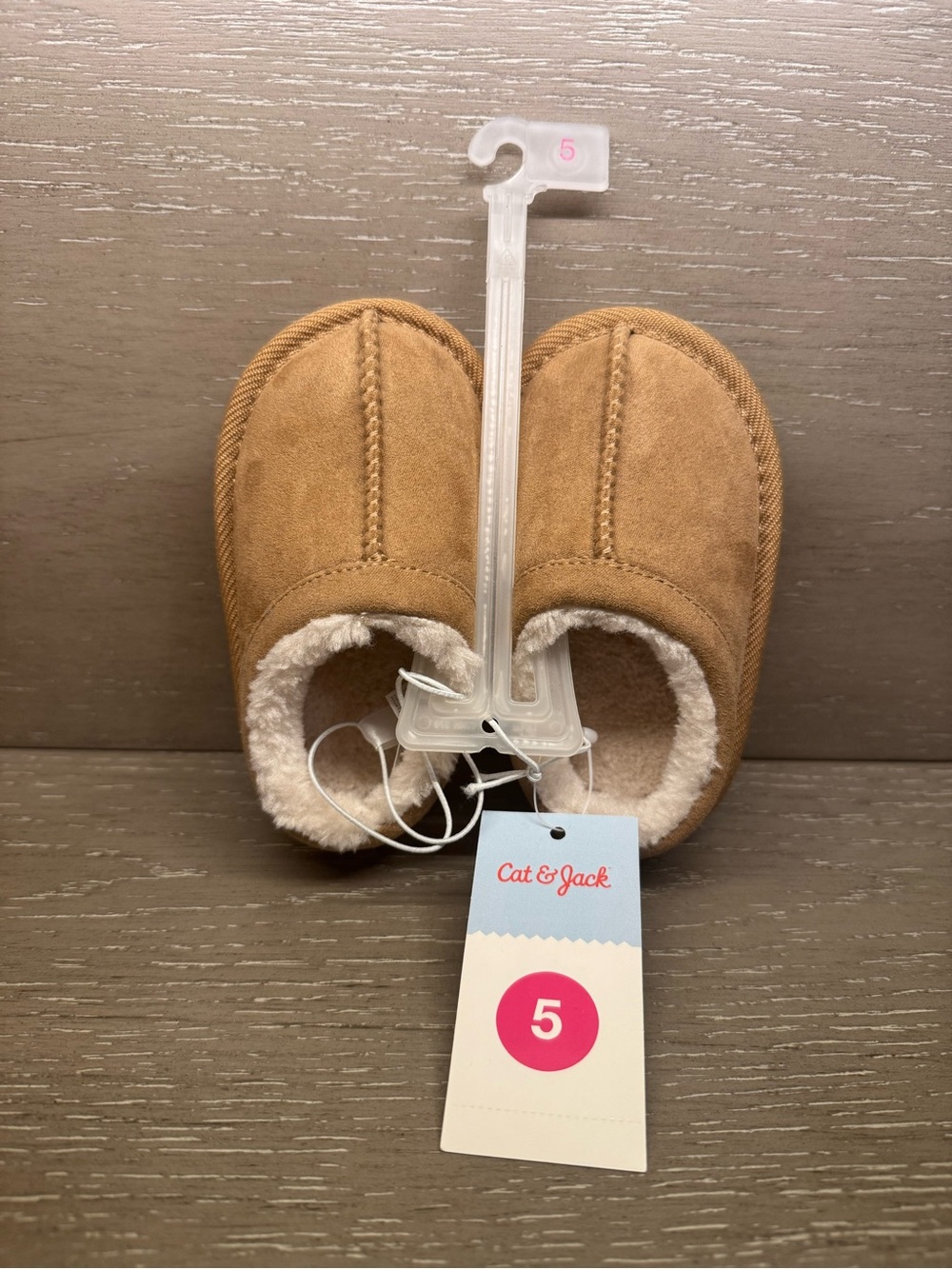 NWT Toddler Jude Clog Slippers - Cat & Jack™ Chestnut Brown - Picture 8 of 11